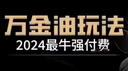 2024最牛强付费，万金油强付费玩法，干货满满，全程实操起飞-逐光创享汇